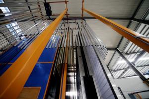 立式噴涂線局部